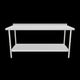Empura Stainless EWTB3072 Work Table 72"W X 30"D X 35"H Economy Duty