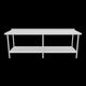 Empura Stainless EWTB3096 Work Table 96"W X 30"D X 35"H Economy Duty