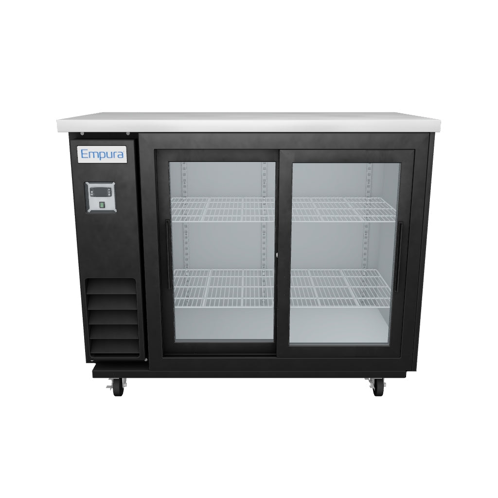 Empura Refrigeration E-KBB48-2G-24SD Back Bar Cooler 3D View