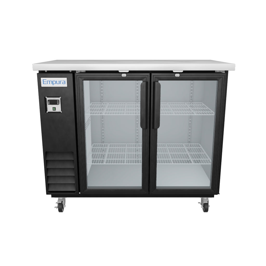 Empura Refrigeration E-KBB48-2G-24 Back Bar Cooler 3D View
