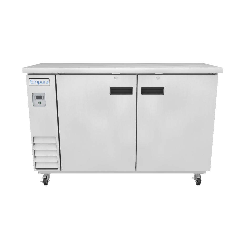 Empura Refrigeration E-KBB60-2-24-S Back Bar Cooler 3D View