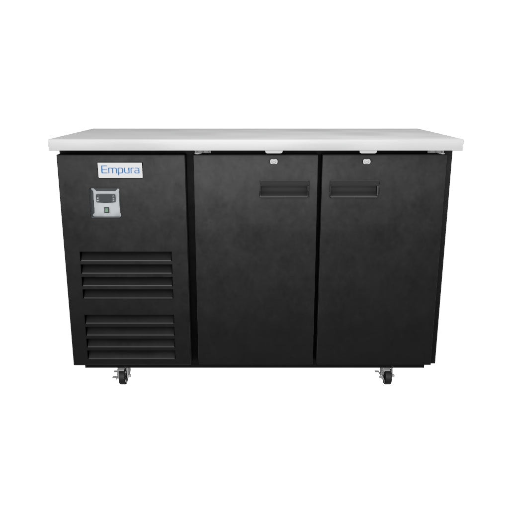 Empura Refrigeration E-KBB60-2-27 Back Bar Cooler 3D View