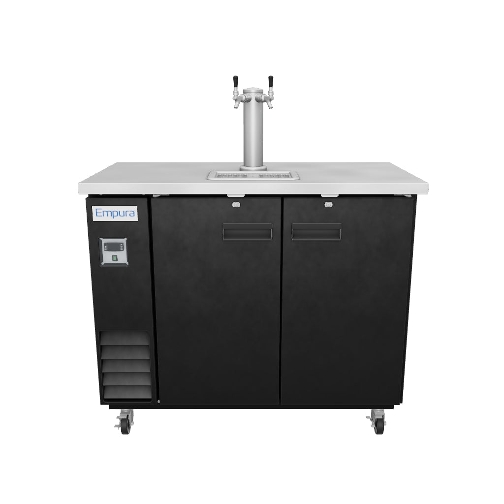 Empura Refrigeration E-KDD2-1 Direct Draw Beer Dispenser 3D View