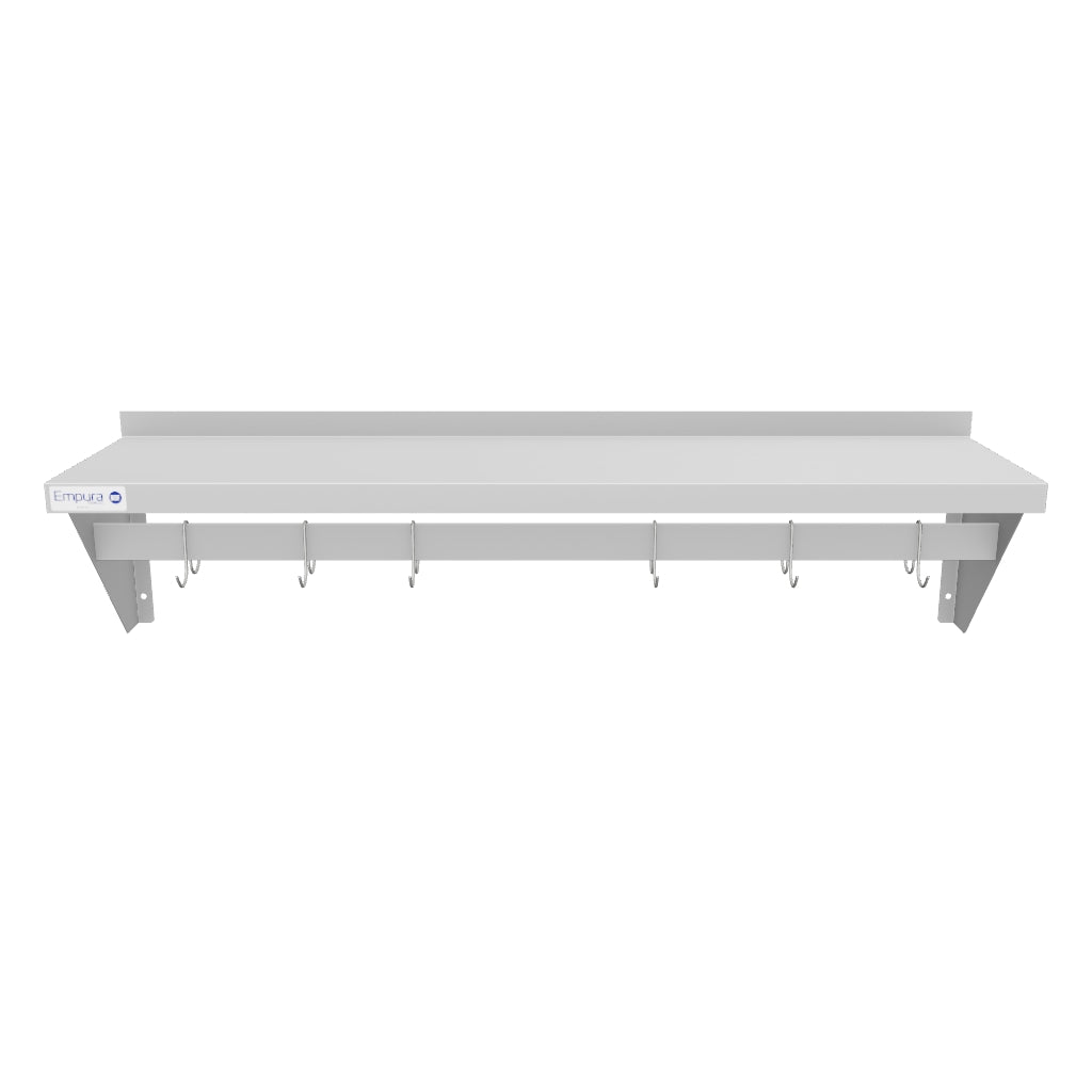 Empura Stainless E-WPS-1248 Pot Rack Wall-Mounted 