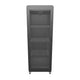 Black Swing Glass Door Merchandiser Refrigerator 3D View