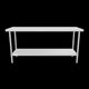 Media: Empura Stainless SWT2472 Work Table 72"W X 24"D X 35"H Super Duty No Backsplash