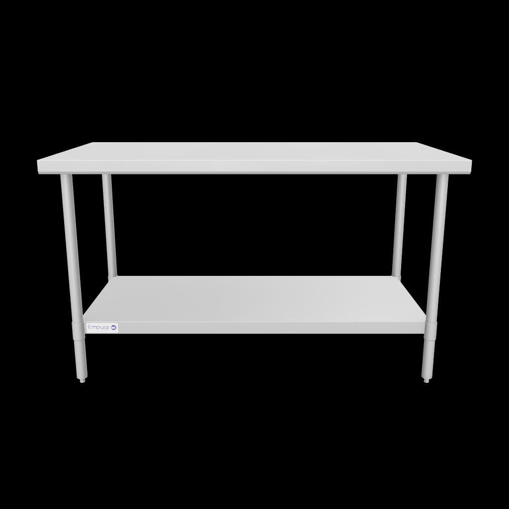 Empura Stainless SWT3060 Work Table 60"W X 30"D X 35"H Super Duty