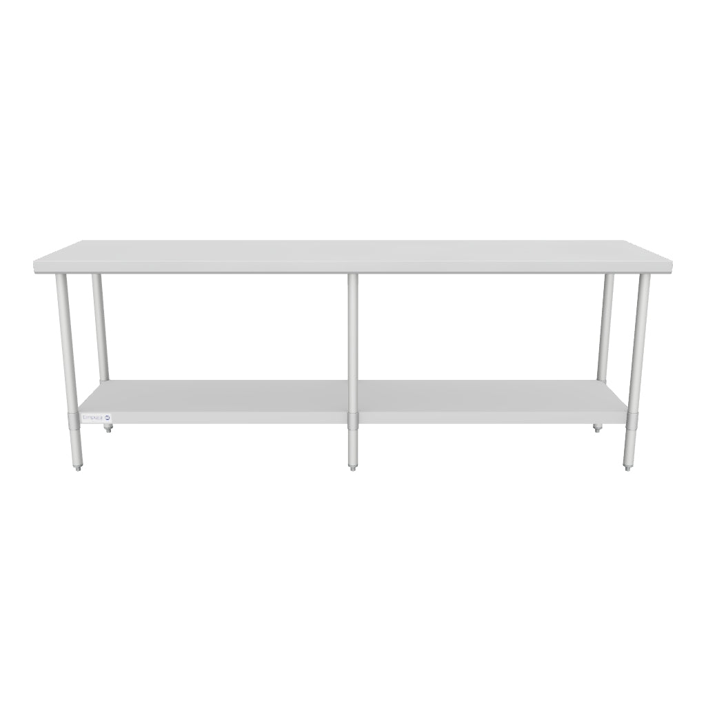 Empura Stainless WT2496 Work Table 96"W