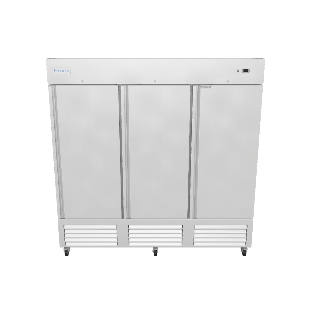 E-KB81R Reach In Refrigerator 3D View
