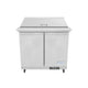 E-KSP36M Refrigerated Sandwich and Salad Mega Top Prep Table With Drawers 3D View