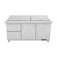 E-KSP72M-D2 Refrigerated Sandwich and Salad Mega Top Prep Table With Drawers 3D View