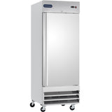 Showmaker S-1DR Reach-In Refrigerator 1 Swing Solid Door 29"W X 32.2"D X 82.5"H