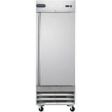Showmaker S-1DR Reach-In Refrigerator 1 Swing Solid Door 29"W X 32.2"D X 82.5"H