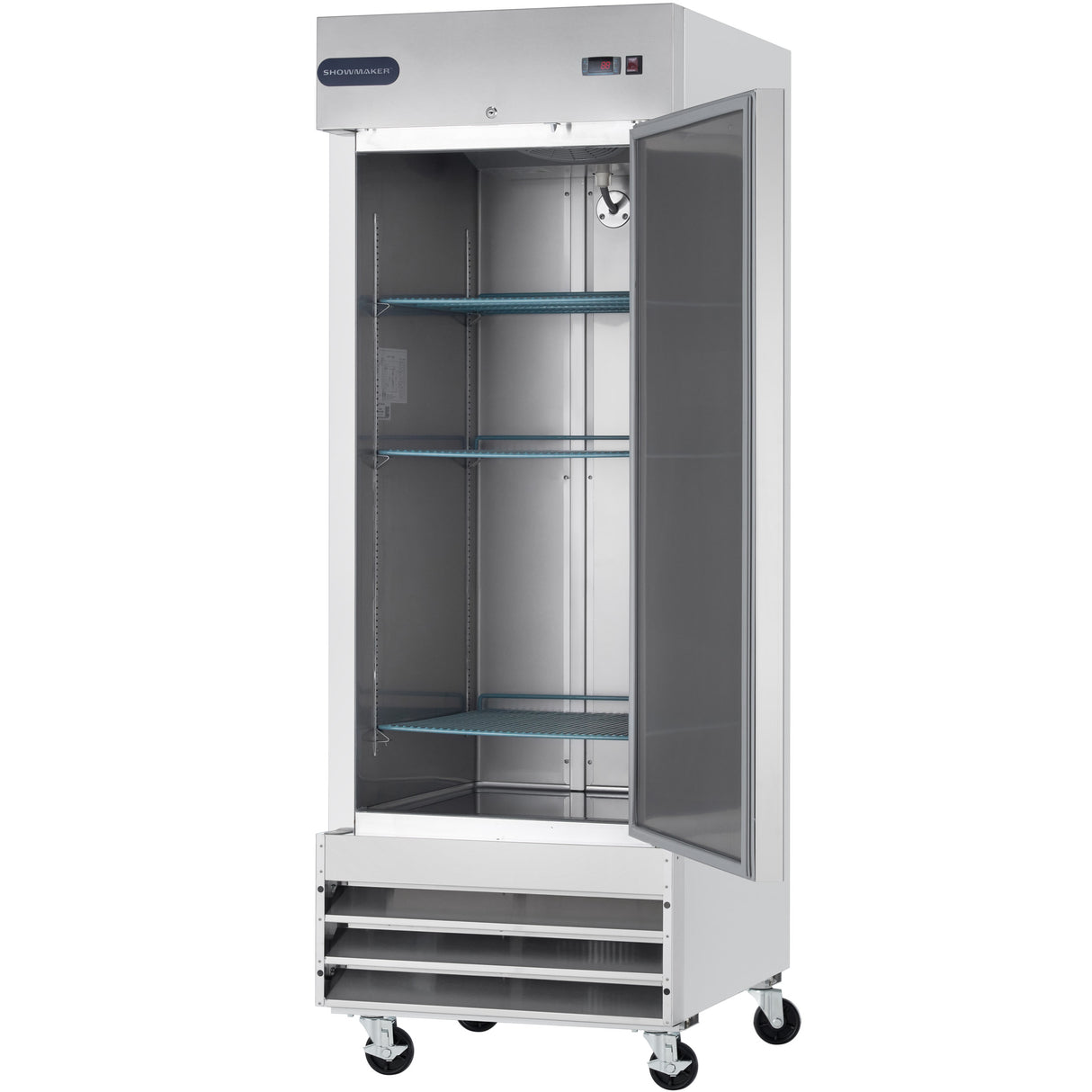 Showmaker S-1DR Reach-In Refrigerator 1 Swing Solid Door 29"W X 32.2"D X 82.5"H