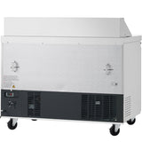 Showmaker S-SP46M Refrigerated Sandwich/Salad Mega Top Prep Table 2 Solid Swing Door