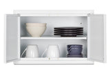 Summit CAB1812WHITE Wall Cabinet 18"W X 12"D X 12"H (2) Hinged Doors