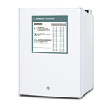 Summit FF28LWHGP Accucold Compact All-Refrigerator 2.4 Cu. Ft. Capacity Digital Thermostat