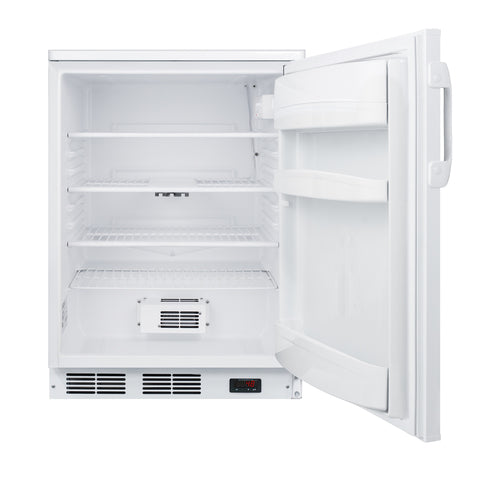 Summit FF6LWPRO Accucold Undercounter Refrigerator One-section 23-5/8"W
