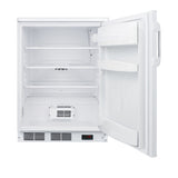 Summit FF6LWPRO Accucold Undercounter Refrigerator One-section 23-5/8"W