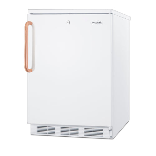 Summit FF6LWTBC Accucold All-Refrigerator Counter Height 5.5 Cu. Ft. Capacity