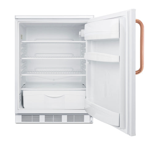 Summit FF6LWTBC Accucold All-Refrigerator Counter Height 5.5 Cu. Ft. Capacity