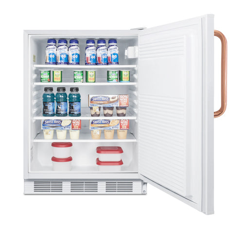 Summit FF7LWBITBCADA Accucold Undercounter All-Refrigerator Built-in Or Freestanding