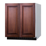 Summit FFRF3075WIF Built-in Undercounter Refrigerator-Freezer Single Compressor