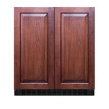 Summit FFRF3075WIF Built-in Undercounter Refrigerator-Freezer Single Compressor
