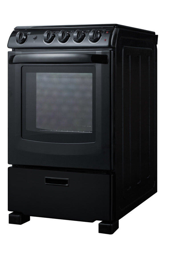 Summit REX2431BRT Electric Range 24"W 2.9 Cu.ft. Oven Capacity