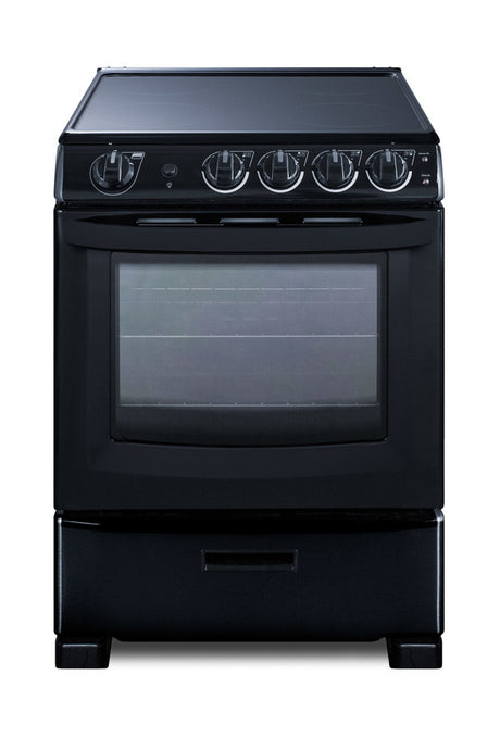 Summit REX2431BRT Electric Range 24"W 2.9 Cu.ft. Oven Capacity