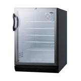Summit SCR600BGLBIADA Refrigerated Merchandiser Reach-in One-section