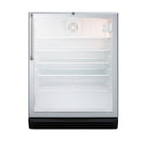 Summit SCR600BGLBITBADA Refrigerated Merchandiser Reach-in One-section