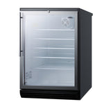 Summit SCR600BGLHV Refrigerated Merchandiser Reach-in One-section