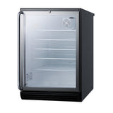 Summit SCR600BGLSHADA Refrigerated Merchandiser Reach-in One-section