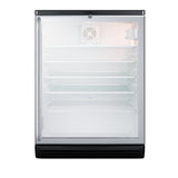 Summit SCR600BGLSHADA Refrigerated Merchandiser Reach-in One-section