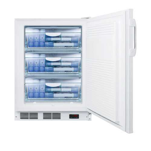 Summit VT65MLBIADAGP Accucold Undercounter All-Freezer Built-in Or Freestanding