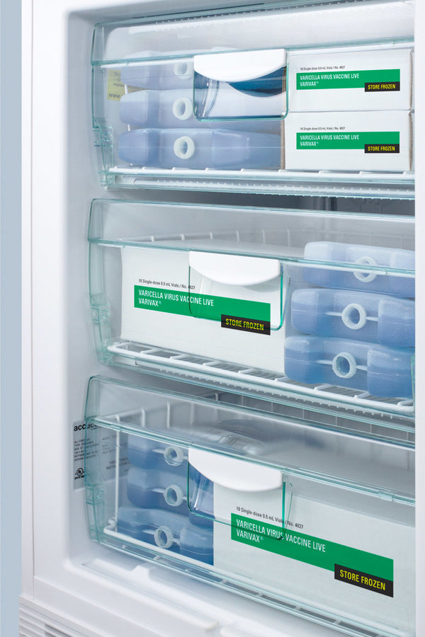 Summit VT65MLBIMED2 Accucold Medical/Scientific Undercounter All-Freezer Built-in Or Freestanding