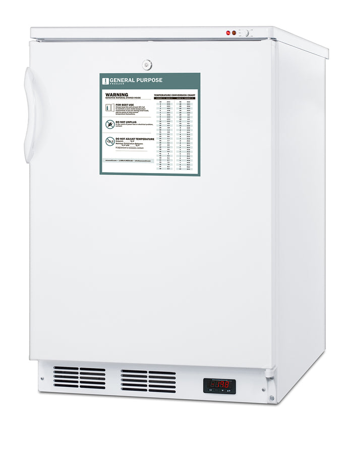Summit VT65MLGP Accucold All-Freezer Counter Height Freestanding