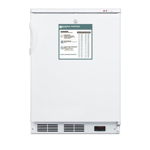 Summit VT65MLGP Accucold All-Freezer Counter Height Freestanding