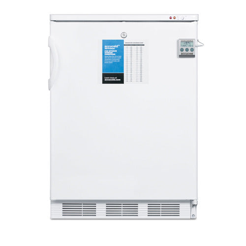 Summit VT65MLPLUS2 Accucold Undercounter Freezer One-section 23.63"W X 23.5"D X 33.5"H