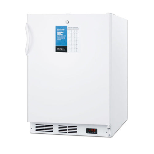 Summit VT65MLPROADA Accucold Undercounter Freezer ADA Compliant Height One-section